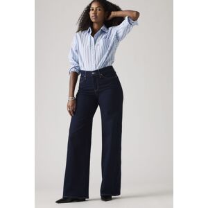 Levi's Jean 318 Shaping Wide Leg - Femme - Délavage Foncé / Darkest Sky - 32X34 - Publicité Levi's Jean 318 Shaping Wide Leg - Femme - Délavage Foncé / Darkest Sky - 32X34 - Publicité