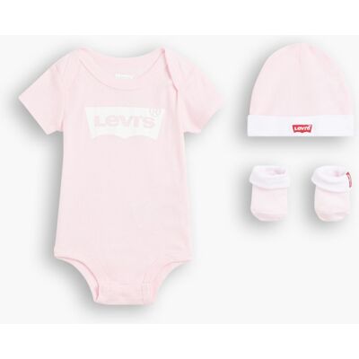 Levi's Ensemble Classique Batwing Pour Bébé (3 Pièces) - Femme - Rose / Fairy Tale - 12M - Publicité Levi's Ensemble Classique Batwing Pour Bébé (3 Pièces) - Femme - Rose / Fairy Tale - 12M - Publicité