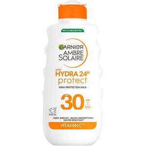 Garnier Ambre Solaire Hydra 24h Protect - Lait solaire - Publicité Garnier Ambre Solaire Hydra 24h Protect - Lait solaire - Publicité