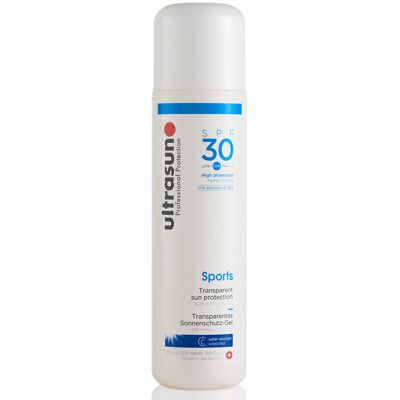 Gel Sport Transparent de Protection Solaire Ultrasun SPF 30 (200 ml) - Publicité Gel Sport Transparent de Protection Solaire Ultrasun SPF 30 (200 ml) - Publicité