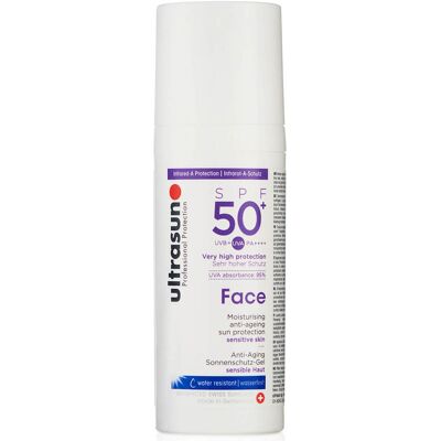 Ultrasun Protection Visage SPF50+ Anti-Âge Hydratant - Publicité Ultrasun Protection Visage SPF50+ Anti-Âge Hydratant - Publicité