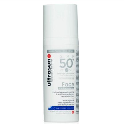 Ultrasun Protection Solaire Ultra SPF 50+ - Visage Anti-Pigmentation - Publicité Ultrasun Protection Solaire Ultra SPF 50+ - Visage Anti-Pigmentation - Publicité