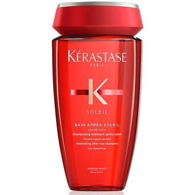 Shampoing Hydratant Kérastase Soleil Bain Après-Soleil - Protection Cheveux Exposés au Soleil - Publicité Shampoing Hydratant Kérastase Soleil Bain Après-Soleil - Protection Cheveux Exposés au Soleil - Publicité