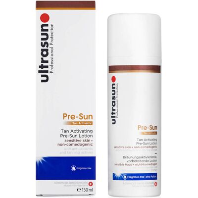 Ultrasun Pre Sun Tan Activator (150ml) - Publicité Ultrasun Pre Sun Tan Activator (150ml) - Publicité