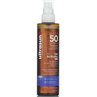 Elemis UltraSun Body Tan Activator SPF50 - Protection Solaire - Publicité Elemis UltraSun Body Tan Activator SPF50 - Protection Solaire - Publicité