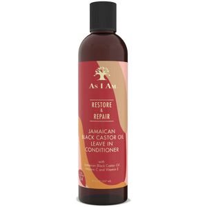 As I Am Après-Shampooing Sans Rinçage à l'Huile de Ricin Noir de la Jamaïque - Publicité As I Am Après-Shampooing Sans Rinçage à l'Huile de Ricin Noir de la Jamaïque - Publicité