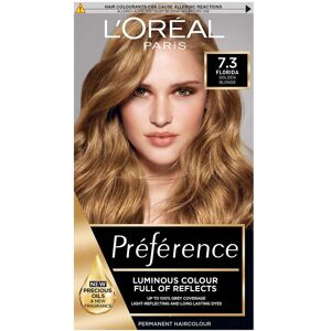 L'Oréal Paris Préférence Infinia Coloration (teintes variées) - 7.3 Florida Honey Blonde - Publicité L'Oréal Paris Préférence Infinia Coloration (teintes variées) - 7.3 Florida Honey Blonde - Publicité