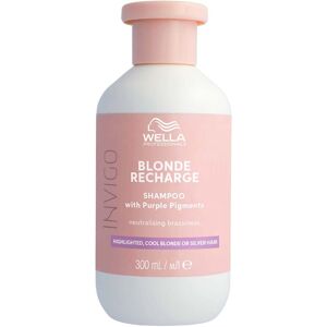 Shampoo Invigo Blonde Recharge Cool Blonde de Wella Professionals - Publicité Shampoo Invigo Blonde Recharge Cool Blonde de Wella Professionals - Publicité