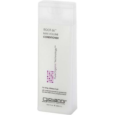 Après-shampoing Max Volume Giovanni - Soins légers pour cheveux fins - Publicité Après-shampoing Max Volume Giovanni - Soins légers pour cheveux fins - Publicité