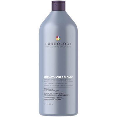 Shampoing Pureology Strength Cure Blonde (1000 ml) - Publicité Shampoing Pureology Strength Cure Blonde (1000 ml) - Publicité