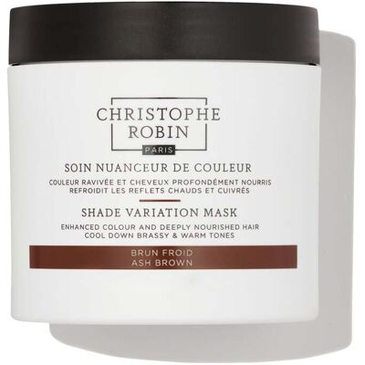 Christophe Robin Masque Cheveux Brun Froid - Revitalisant de Couleur - Publicité Christophe Robin Masque Cheveux Brun Froid - Revitalisant de Couleur - Publicité