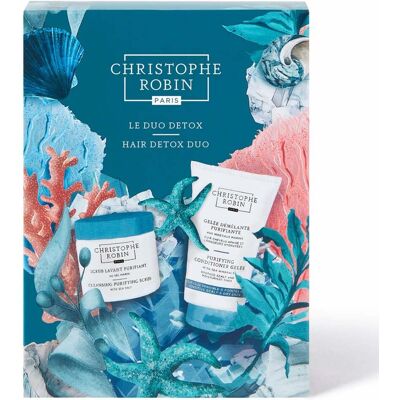 Christophe Robin Duo Détox Capillaire - Coffret Cadeau de Soins Capillaires - Publicité Christophe Robin Duo Détox Capillaire - Coffret Cadeau de Soins Capillaires - Publicité