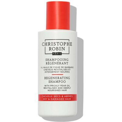 Christophe Robin Regenerating Shampoo with Prickly Pear Oil 75ml (Low Dioxane) - Publicité Christophe Robin Regenerating Shampoo with Prickly Pear Oil 75ml (Low Dioxane) - Publicité
