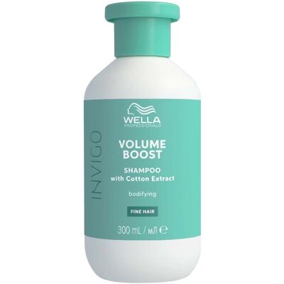 Shampoo Invigo Volume Boost de Wella Professionals - Pour cheveux fins - Publicité Shampoo Invigo Volume Boost de Wella Professionals - Pour cheveux fins - Publicité