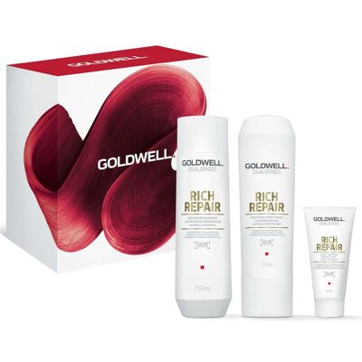 Goldwell Dualsenses Rich Repair Set - Coffret soin capillaire - Publicité Goldwell Dualsenses Rich Repair Set - Coffret soin capillaire - Publicité