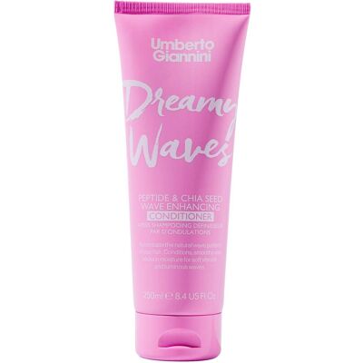 Umberto Giannini Dream Waves Peptide & Chia Seed Wave Enhancing Conditioner 250ml - Publicité Umberto Giannini Dream Waves Peptide & Chia Seed Wave Enhancing Conditioner 250ml - Publicité