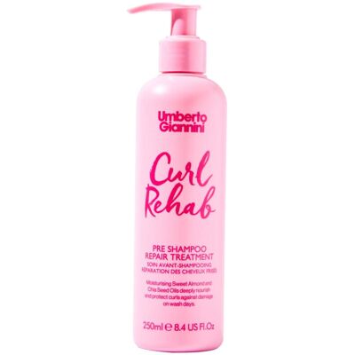 Umberto Giannini Curl Rehab Pre Shampoo Repair Treatment 250ml - Publicité Umberto Giannini Curl Rehab Pre Shampoo Repair Treatment 250ml - Publicité