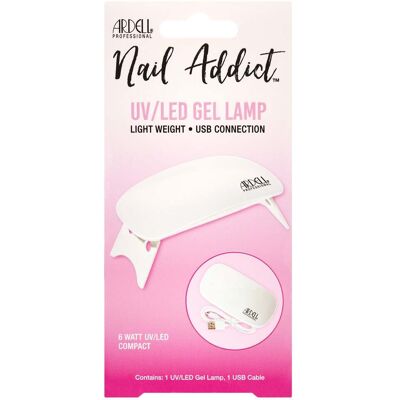 Lampe LED Gel Ongles Ardell - Compacte 6W, Minuterie Auto - Publicité Lampe LED Gel Ongles Ardell - Compacte 6W, Minuterie Auto - Publicité