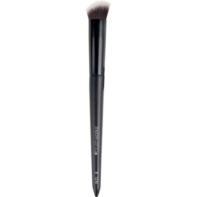 Pinceau Correcteur Angulé Précis Brushworks No. 8 - Outil de Maquillage Professionnel - Publicité Pinceau Correcteur Angulé Précis Brushworks No. 8 - Outil de Maquillage Professionnel - Publicité