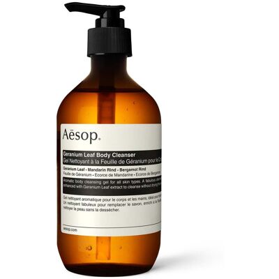 Aesop Feuille de Géranium Gel nettoyant pour le corps - Gel de corps - Publicité Aesop Feuille de Géranium Gel nettoyant pour le corps - Gel de corps - Publicité