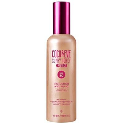 Coco & Eve Highlighter Body SPF 50 - Publicité Coco & Eve Highlighter Body SPF 50 - Publicité