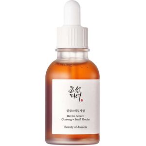 Beauty of Joseon Revive Serum Ginseng+Snail Mucin 60ml - Publicité Beauty of Joseon Revive Serum Ginseng+Snail Mucin 60ml - Publicité