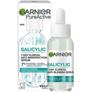 Garnier Pure Active Salicylic 7-Day Clinical Anti-Blemish Serum, Reduces Blemishes 30ml - Publicité Garnier Pure Active Salicylic 7-Day Clinical Anti-Blemish Serum, Reduces Blemishes 30ml - Publicité