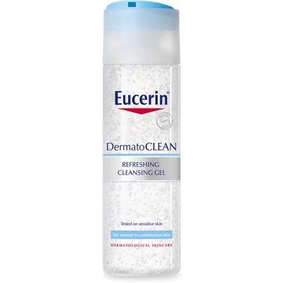 Eucerin® DermatoCLEAN gel nettoyant rafraîchissant (200ml) - Publicité Eucerin® DermatoCLEAN gel nettoyant rafraîchissant (200ml) - Publicité