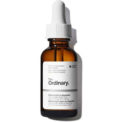 The Ordinary Retinol 0.5% en Squalane - Sérum Visage - Publicité The Ordinary Retinol 0.5% en Squalane - Sérum Visage - Publicité
