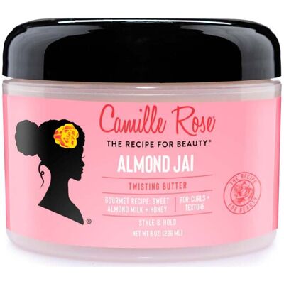 Camille Rose Naturals Beurre de Torsion Almond Jai - Crème de Style - Publicité Camille Rose Naturals Beurre de Torsion Almond Jai - Crème de Style - Publicité