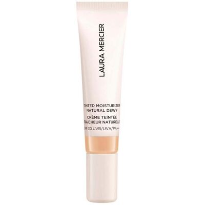 Laura Mercier Hydratant Teinté Natural Dewy SPF 30 - Format Voyage - Diverses teintes - Publicité Laura Mercier Hydratant Teinté Natural Dewy SPF 30 - Format Voyage - Diverses teintes - Publicité