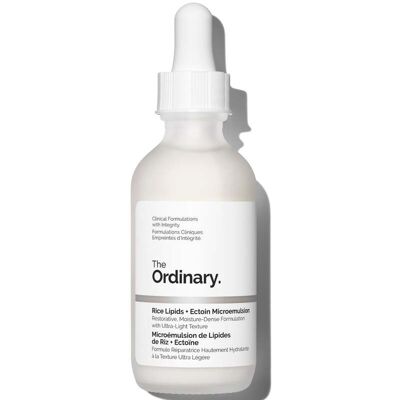 The Ordinary Rice Lipids + Ectoin Microemulsion Ultra-Light Moisturiser 60ml - Publicité The Ordinary Rice Lipids + Ectoin Microemulsion Ultra-Light Moisturiser 60ml - Publicité