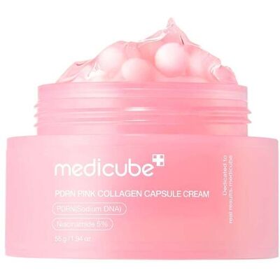 Medicube PDRN Pink Collagen Capsule Cream 55g - Publicité Medicube PDRN Pink Collagen Capsule Cream 55g - Publicité
