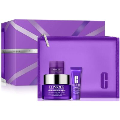 Clinique Smart Clinical Repair Wrinkle Correcting Cream Gift Set - Publicité Clinique Smart Clinical Repair Wrinkle Correcting Cream Gift Set - Publicité