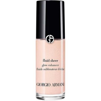 Giorgio Armani Fluid Sheer Glow Enhancer - Highlight Liquide - Unisexe - Publicité Giorgio Armani Fluid Sheer Glow Enhancer - Highlight Liquide - Unisexe - Publicité
