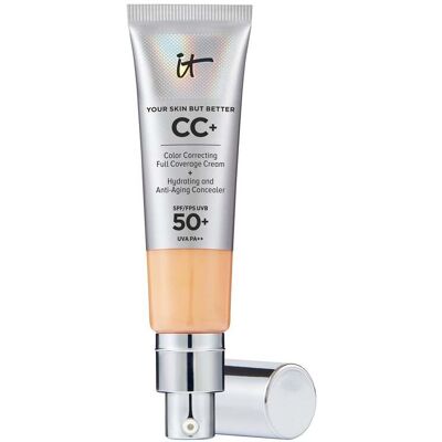 IT Cosmetics Your Skin But Better CC+ Fond de Haute Cover SPF 50 - Publicité IT Cosmetics Your Skin But Better CC+ Fond de Haute Cover SPF 50 - Publicité