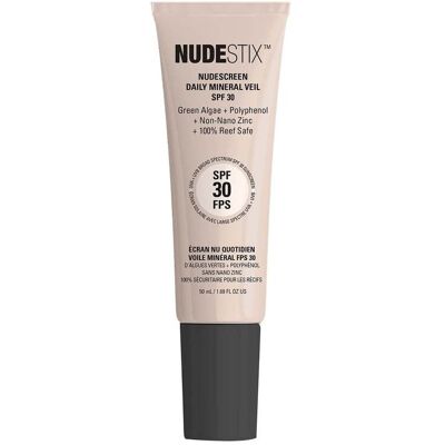 Nudestix Nudescreen Voile Minéral Quotidien SPF 30 - Crème de Jour Fraîche - Publicité Nudestix Nudescreen Voile Minéral Quotidien SPF 30 - Crème de Jour Fraîche - Publicité