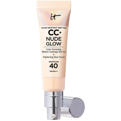 IT Cosmetics CC+ Nude Glow SPF40 (32ml) - Claire - Publicité IT Cosmetics CC+ Nude Glow SPF40 (32ml) - Claire - Publicité