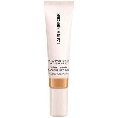 Laura Mercier Hydratant Teinté 4N Teak - Natural Dewy SPF 30 - Publicité Laura Mercier Hydratant Teinté 4N Teak - Natural Dewy SPF 30 - Publicité
