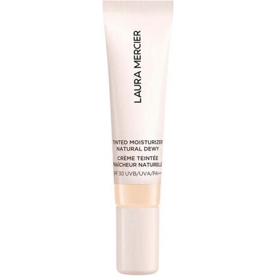Laura Mercier Crème Teintée Hydratante Fini Naturel Lumineux SPF 30 Format Voyage (différentes teintes) - 0N Silk - Publicité Laura Mercier Crème Teintée Hydratante Fini Naturel Lumineux SPF 30 Format Voyage (différentes teintes) - 0N Silk - Publicité
