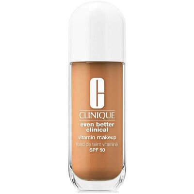 Clinique Medium Deep Warm SPF 50 Fond de Vitamines - Fond de teint - Publicité Clinique Medium Deep Warm SPF 50 Fond de Vitamines - Fond de teint - Publicité