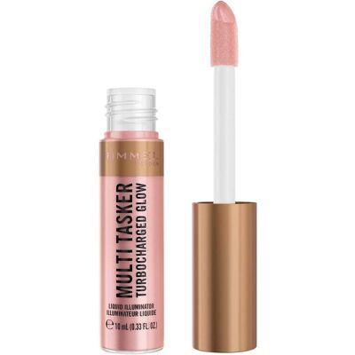 Rimmel Multi Tasker Turbocharged Glow Liquid Illuminator 10ml (Various Shades) - 005 Iconic as Usual - Publicité Rimmel Multi Tasker Turbocharged Glow Liquid Illuminator 10ml (Various Shades) - 005 Iconic as Usual - Publicité
