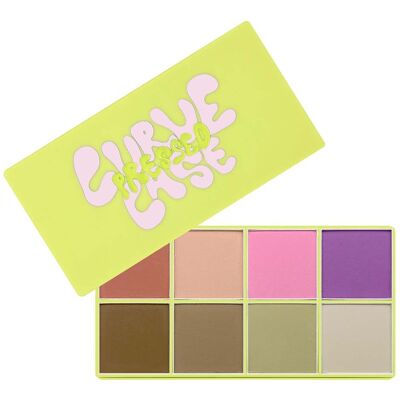 Made By Mitchell Curve Case Pressed Powder Blusher Palette (Various Shades) - Lighter - Publicité Made By Mitchell Curve Case Pressed Powder Blusher Palette (Various Shades) - Lighter - Publicité