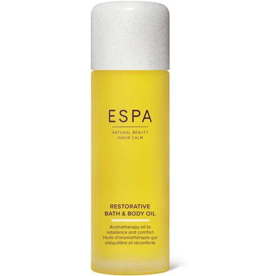Huile de bain et de corps réparatrice ESPA - Hydratation & Harmonie - Publicité Huile de bain et de corps réparatrice ESPA - Hydratation & Harmonie - Publicité