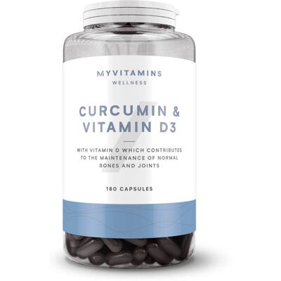 Myvitamins Capsules de Curcumine et Vitamine D - Complément alimentaire - Publicité Myvitamins Capsules de Curcumine et Vitamine D - Complément alimentaire - Publicité