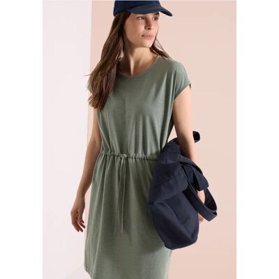 Cecil Femme Robe en jersey rayé in Vert, Gr: XXL - Publicité Cecil Femme Robe en jersey rayé in Vert, Gr: XXL - Publicité