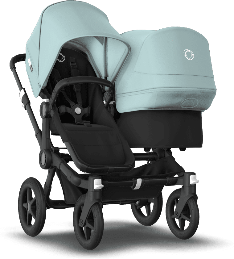 Bugaboo Poussette 2e âge et naissance Bugaboo Donkey 3 Duo blue