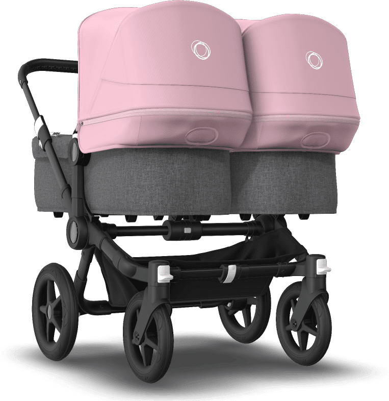 Bugaboo Poussette naissance et 2e âge Bugaboo Donkey 3 Twin pink