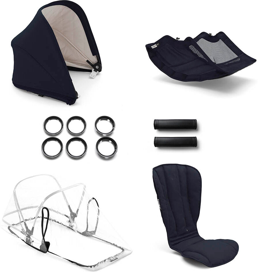 Bugaboo Style set complete Bugaboo Bee 5 collection classique bleu marine foncé Bugaboo Style set complete Bugaboo Bee 5 collection classique bleu marine foncé