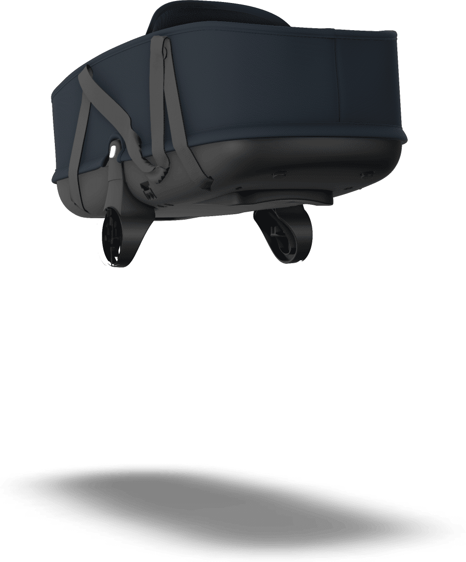 Bugaboo Bee 5 nacelle complète collection classique bleu marine foncé Bugaboo Bee 5 nacelle complète collection classique bleu marine foncé